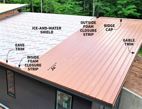 metal roofing material a frame house|framing requirements for metal roofing.